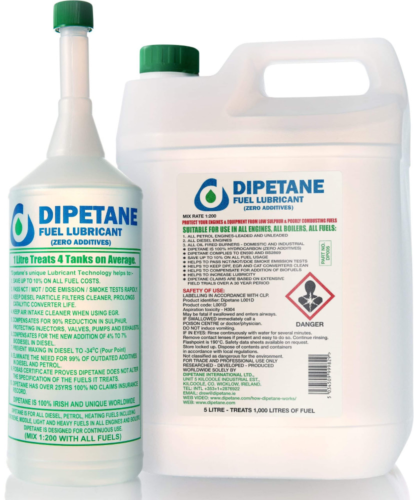 Официални разфасовки DIPETANE 1 литър и 5 литра